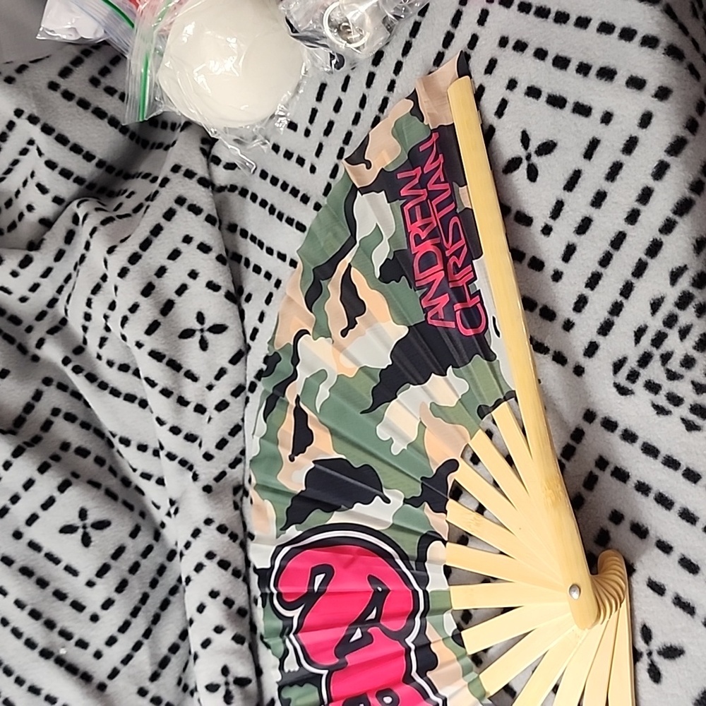 NEW Andrew Christian Camo Fan